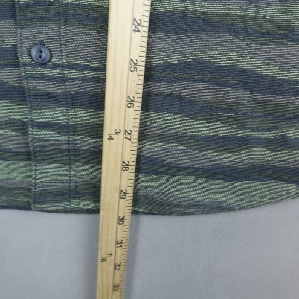 Mountain Hardwear Granite Peak Flannel Shirt Long Sleeve Mens Size Large Camo - Picture 4 of 8